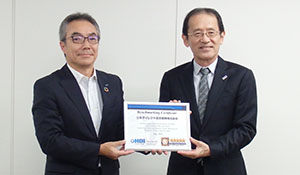 HDI-Japan代表取締役CEO 山下氏 当社 宮本社長